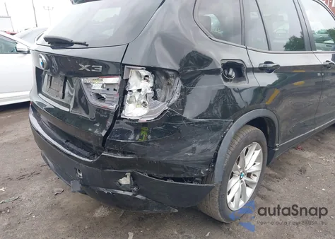 2014 BMW X3 xDrive28I z USA, uszkodzony, nr VIN 5UXWX9C50E0D21353